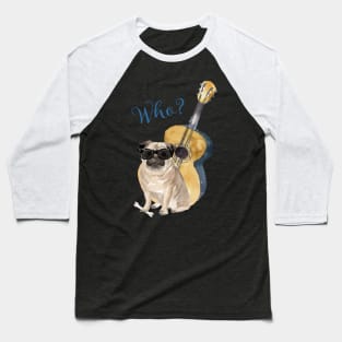 Doctor Pug Baseball T-Shirt